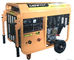 220A 7KW ARC Diesel Powered Welder , Welder Generator Machine Single Cylinder Engine